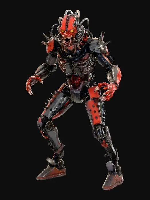 3D model for Dystopian Sentinel