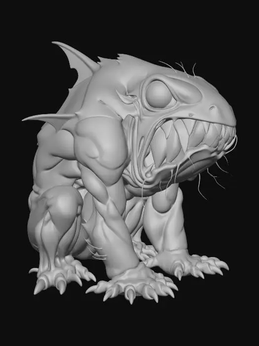 3D model for Ferocious Fangs