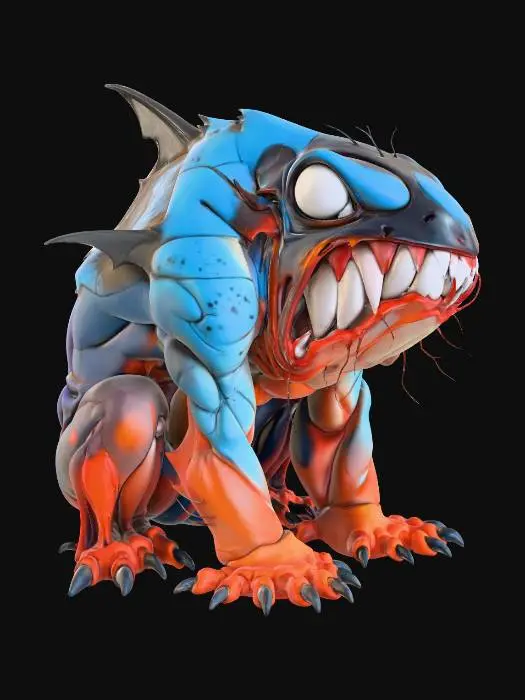 3D model for Ferocious Fangs