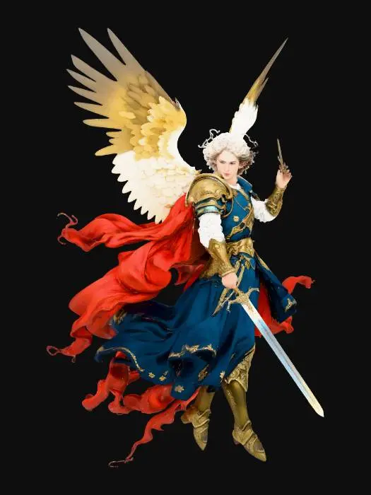 3D model for Celestial Guardian