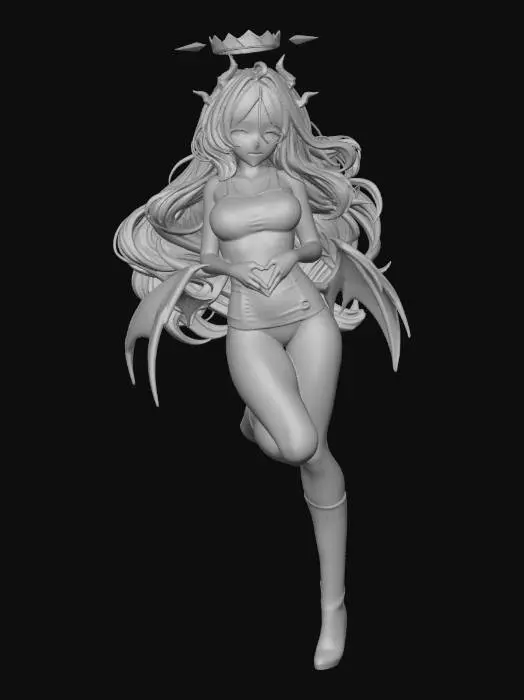 3D model for Demon Princess
