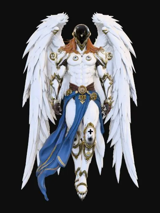 3D model for Celestial Guardian