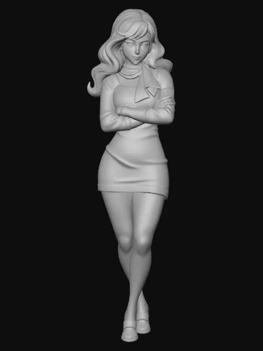 3D model for Mystery Solver in Purple