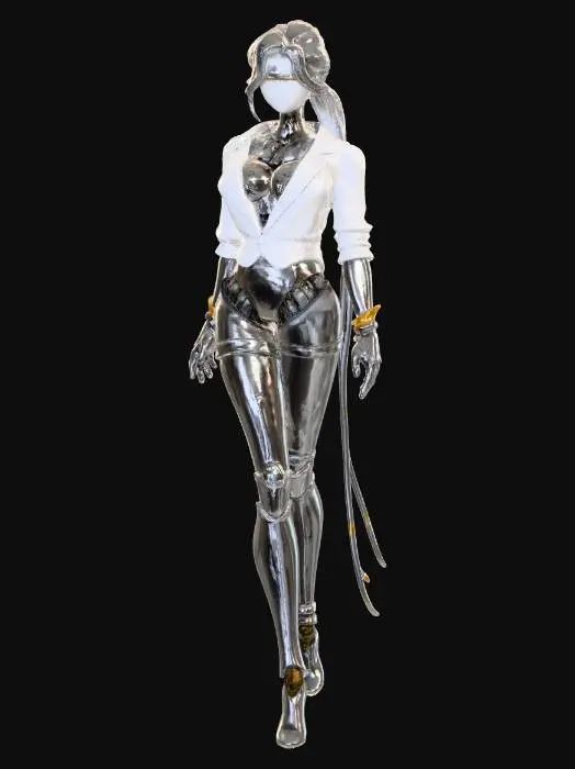 3D model for Cyber Femme