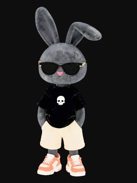 3D model for Cool Bunny Style