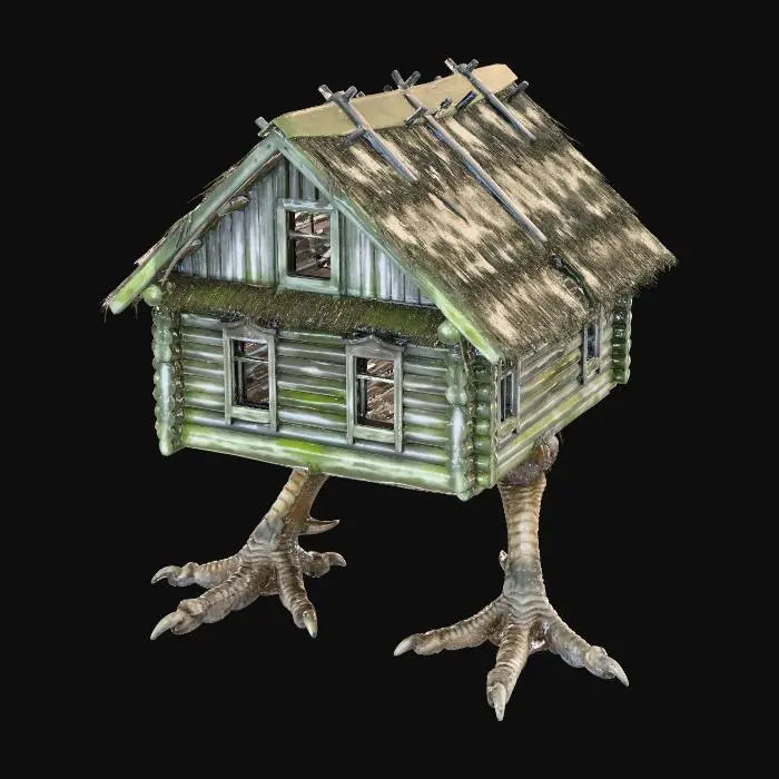 3D model for Chicken-Legged Cottage