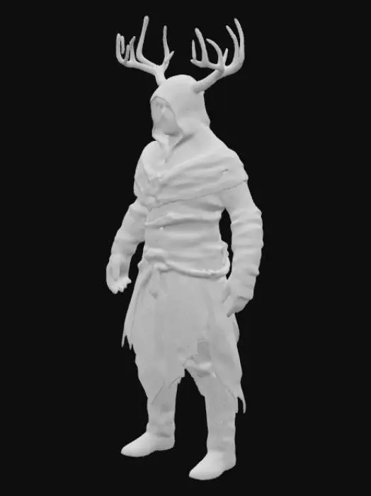 3D model for Shadow Antler Mage