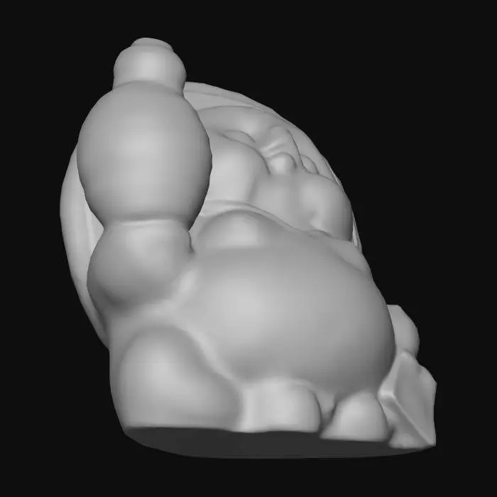 3D model for Tanuki Statue
