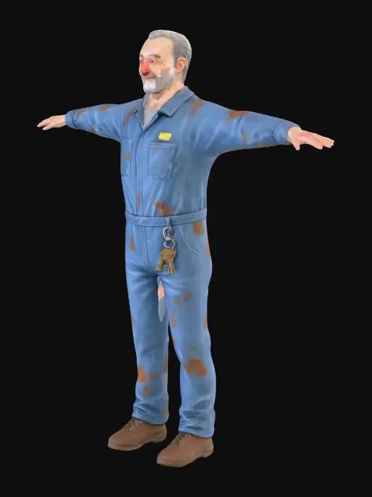 3D model for Janitor