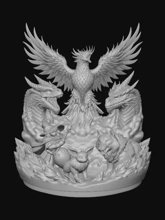 3D model for Flammengott