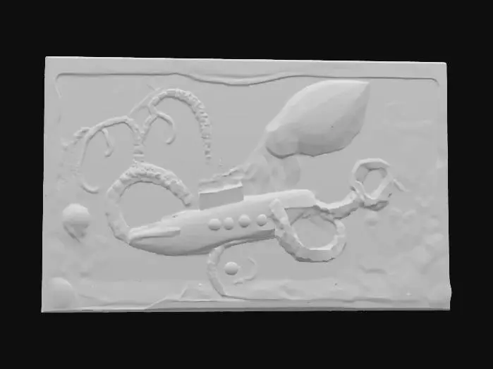3D model for 20,000 Leagues under the sea Baseboard
