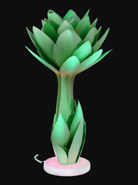 3D model for Radiant Blossom Lamp