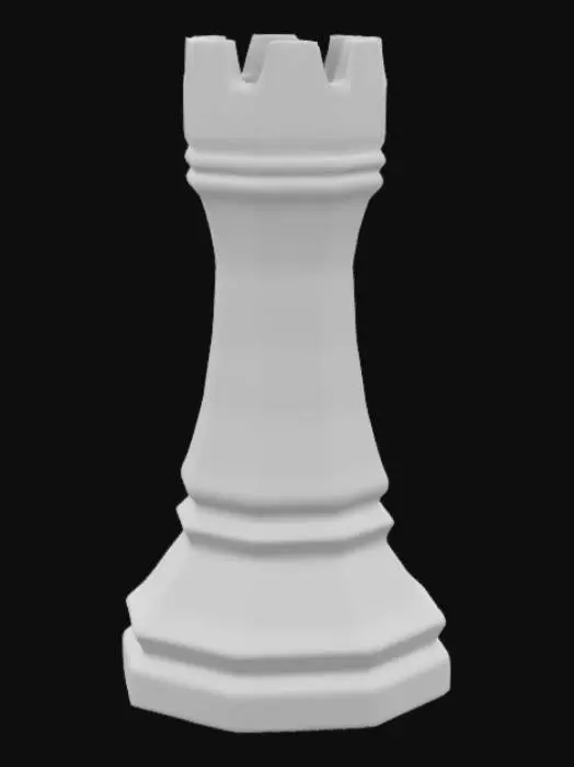 3D model for Emerald Rook