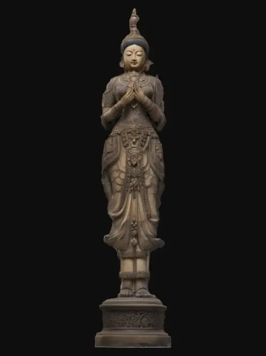 3D model for Intricate Serenity, #SketchTo3D#