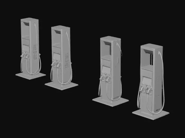 3D model for Charging Station Array