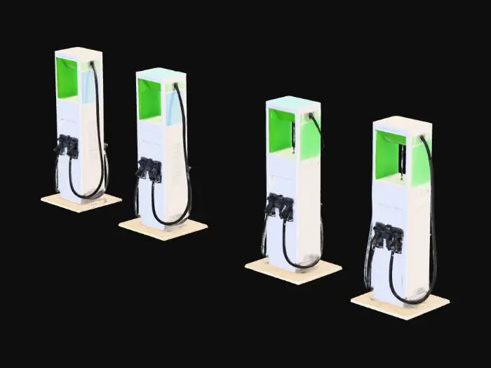 3D model for Charging Station Array