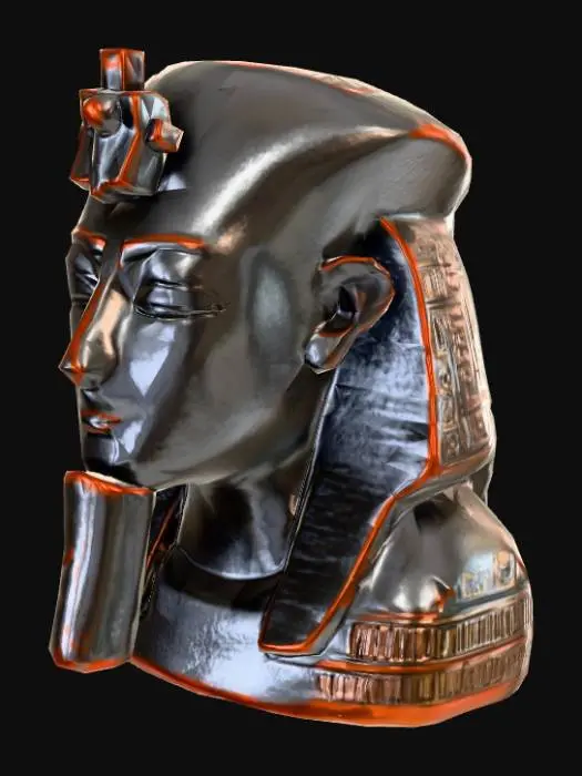 3D model for ancient egyptian artifact