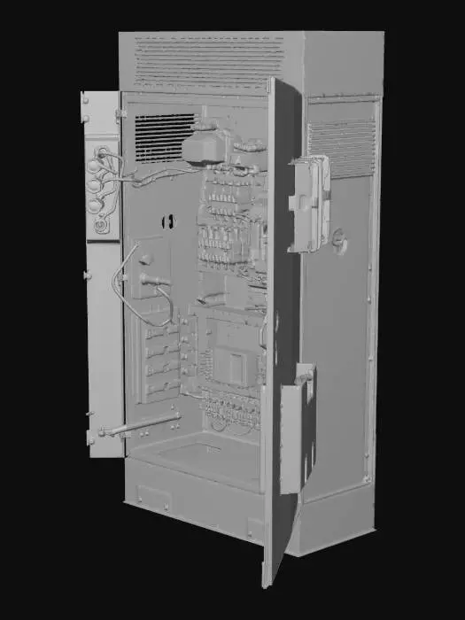 3D model for Electrical Control Panel