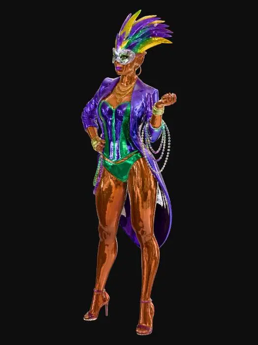 3D model for Carnival Elegance