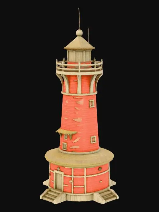 3D model for Lighthouse from pirate age