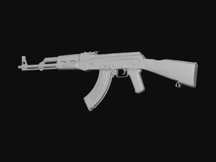 3D model for AK 47 Rifle