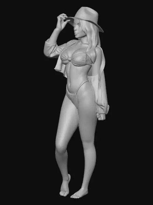 3D model for Sunlit Beach Glamour
