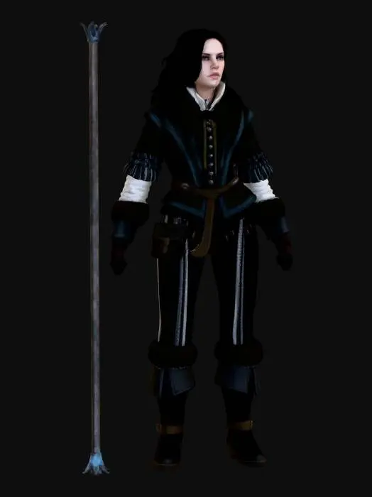 3D model for Sorceress's Resolve