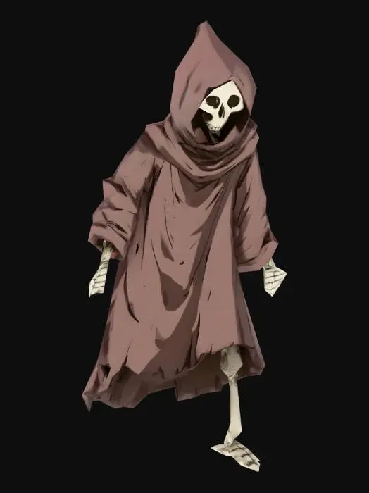 3D model for Hooded Harbinger