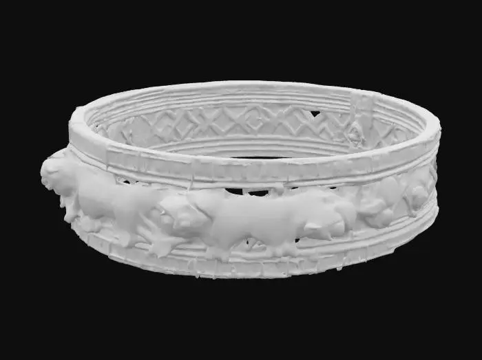 3D model for Majestic Lion Bangle