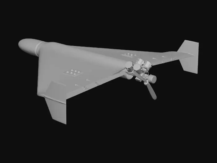 3D model for Drone in Flight