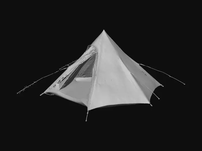 3D model for Tent Pavilion
