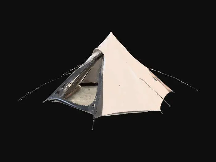 3D model for Tent Pavilion