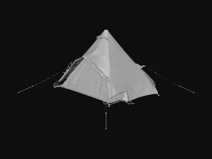3D model for Tent in the Wilderness