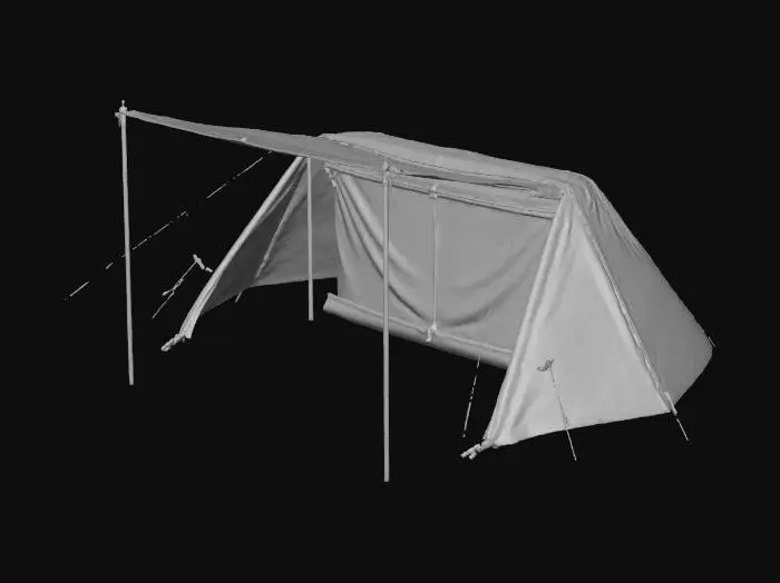 3D model for Outdoor Shelter Tent