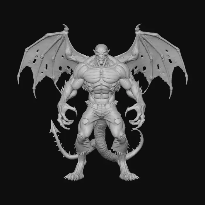 3D model for Demonic spawn from image comics,, #Halloween2025#
