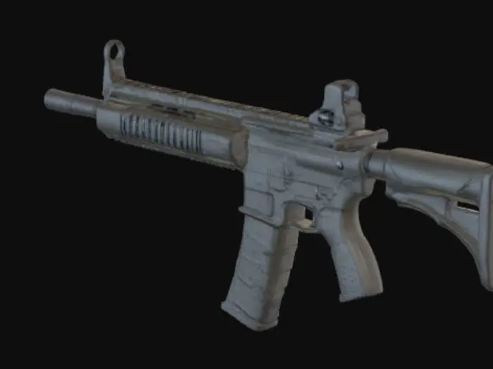3D model for Gun