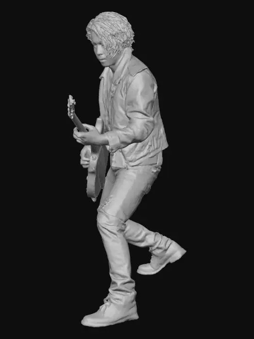 3D model for Guitar Performance in Action
