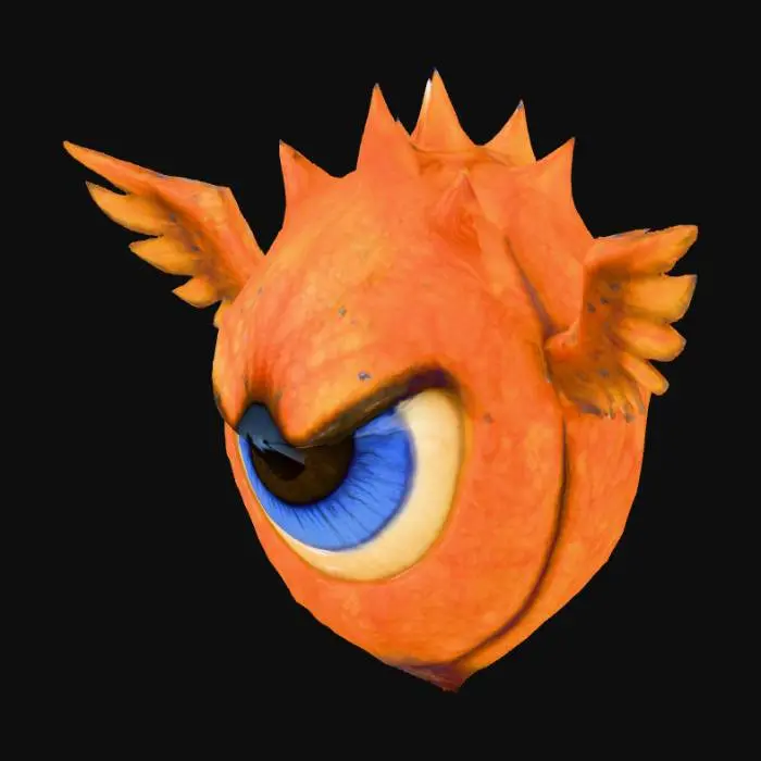 3D model for Winged Guardian Eye