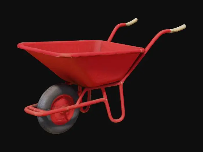 3D model for wheelbarrow