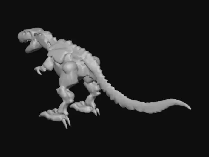3D model for A 3d model of a robot in the form of a t-rex
