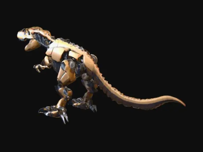 3D model for A 3d model of a robot in the form of a t-rex