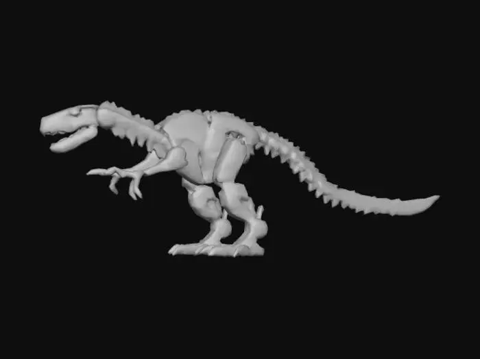 3D model for A 3d model of a robot in the form of a t-rex