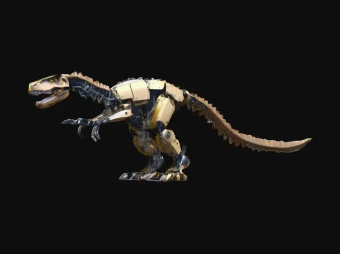 3D model for A 3d model of a robot in the form of a t-rex