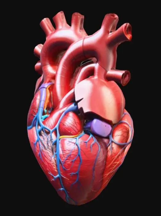 3D model for Build a 3d model of the human heart.