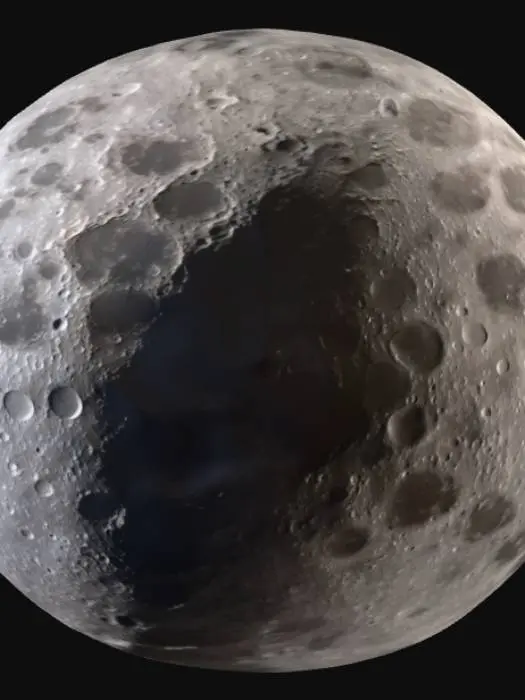 3D model for A 3d model of the moon