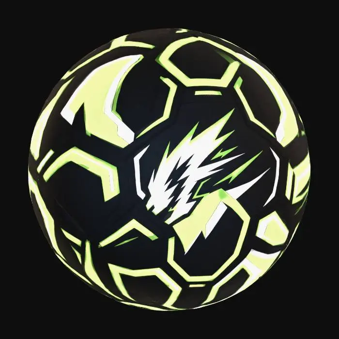 3D model for Neon Lightning Ball