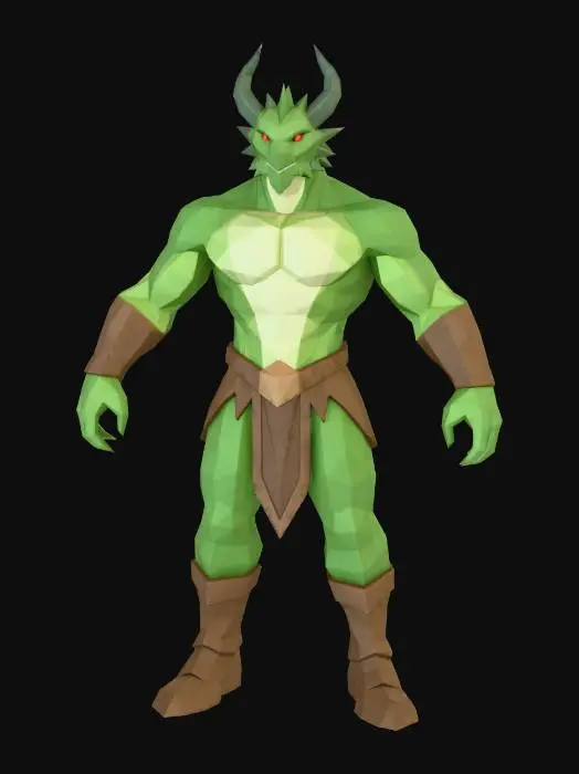 3D model for DragonKin