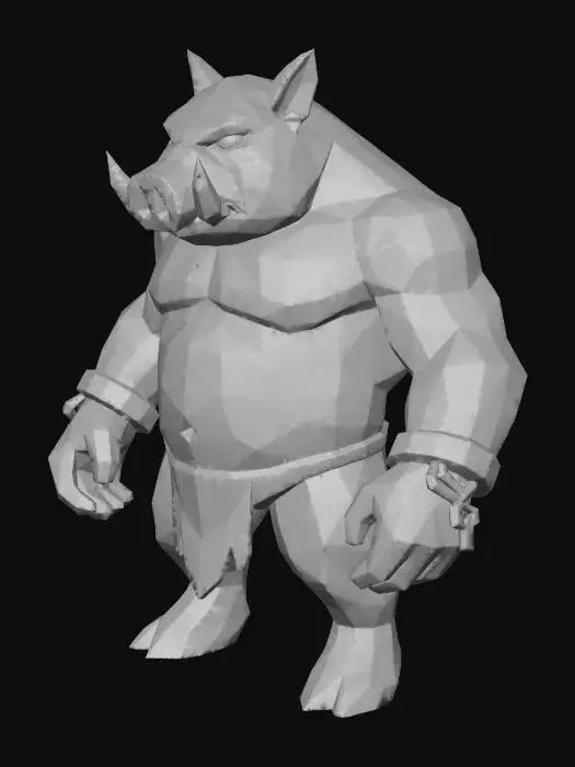 3D model for Boarman