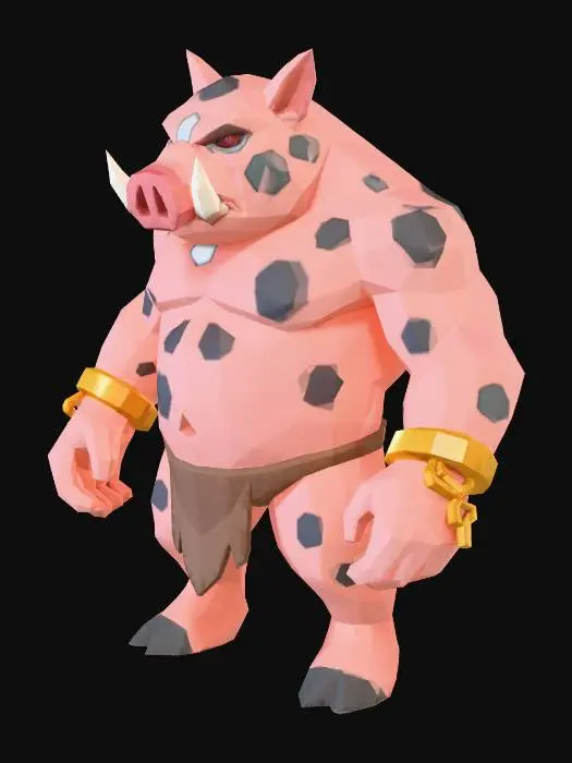 3D model for Boarman