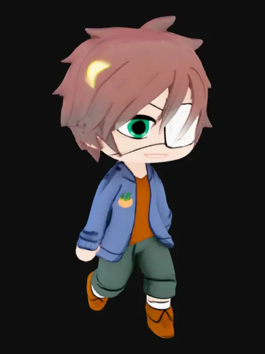 3D model for Moonlit Wanderer